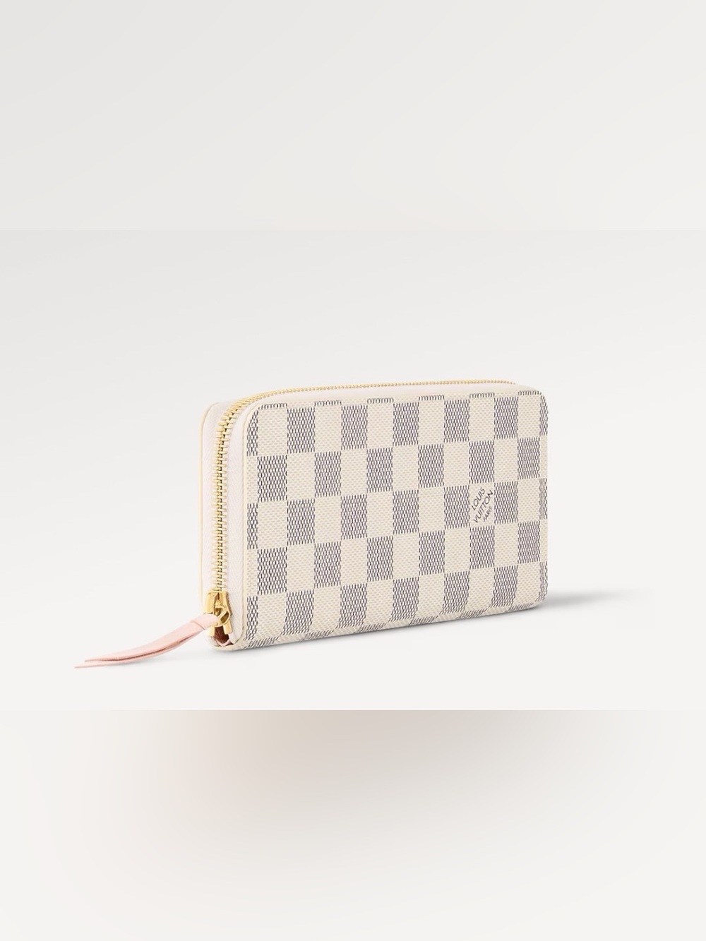 LIKE NEW Louis Vuitton Damier Azur Clemence Wallet